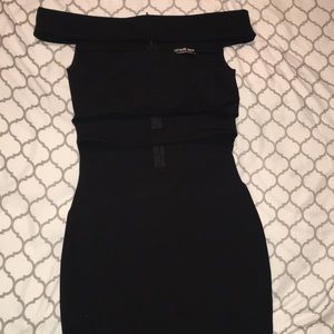 SALE: Black off the shoulder dress
